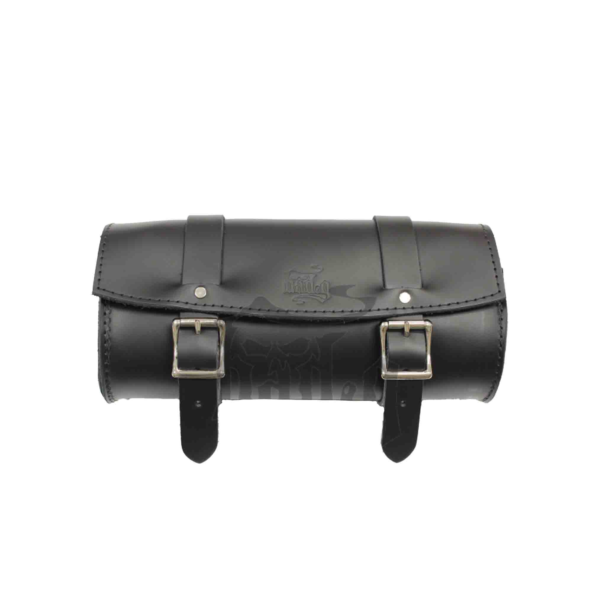 Upgrade your ride with the MT01 tool roll / fork bag. Hand crafted in USA with premium leather and top quality hardware. Durable and stylish, it's the perfect fit for your motorcycle.