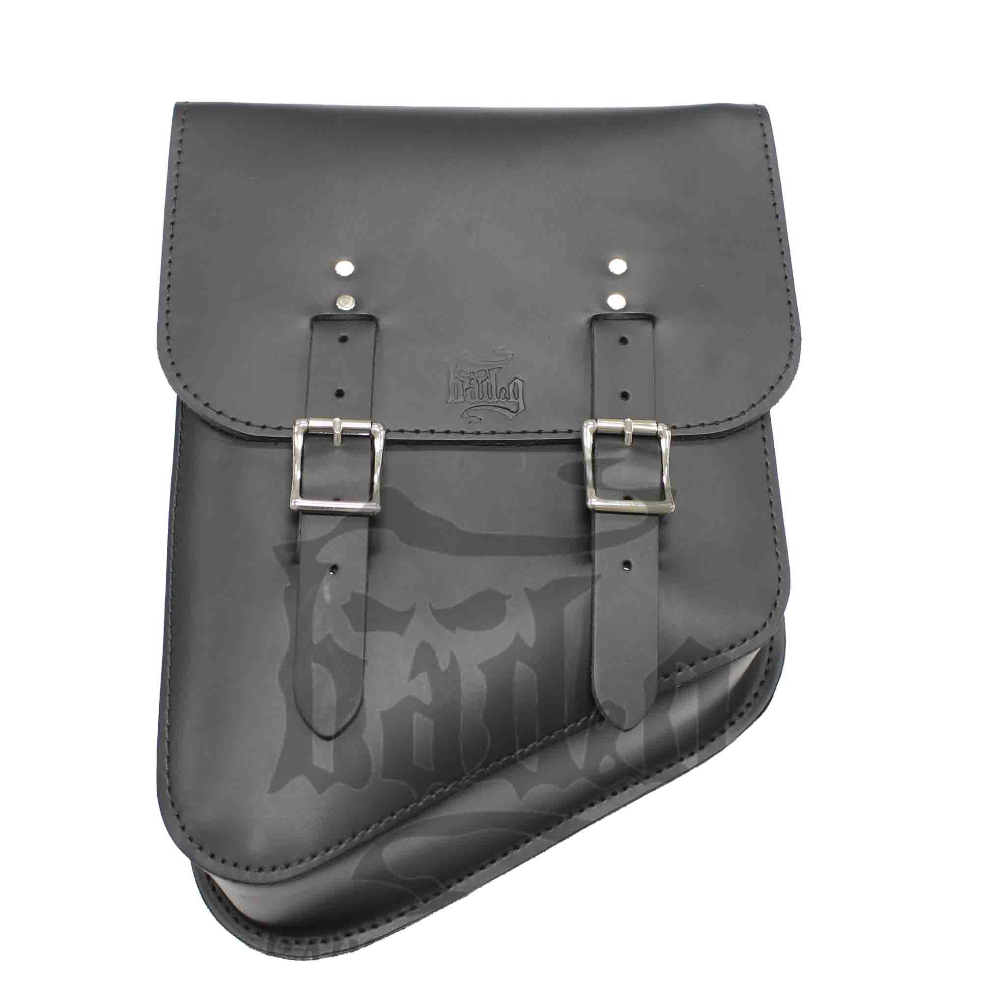 Upgrade your Harley-Davidson® Softail with the SHL03 Left Side Swingarm Solo Bag. Hand crafted in USA with premium leather and top quality hardware. Designed to fit all Pre-2017 Harley-Davidson® Softail models*. Durable and stylish, it features easy installation and it's the perfect fit for your motorcycle.