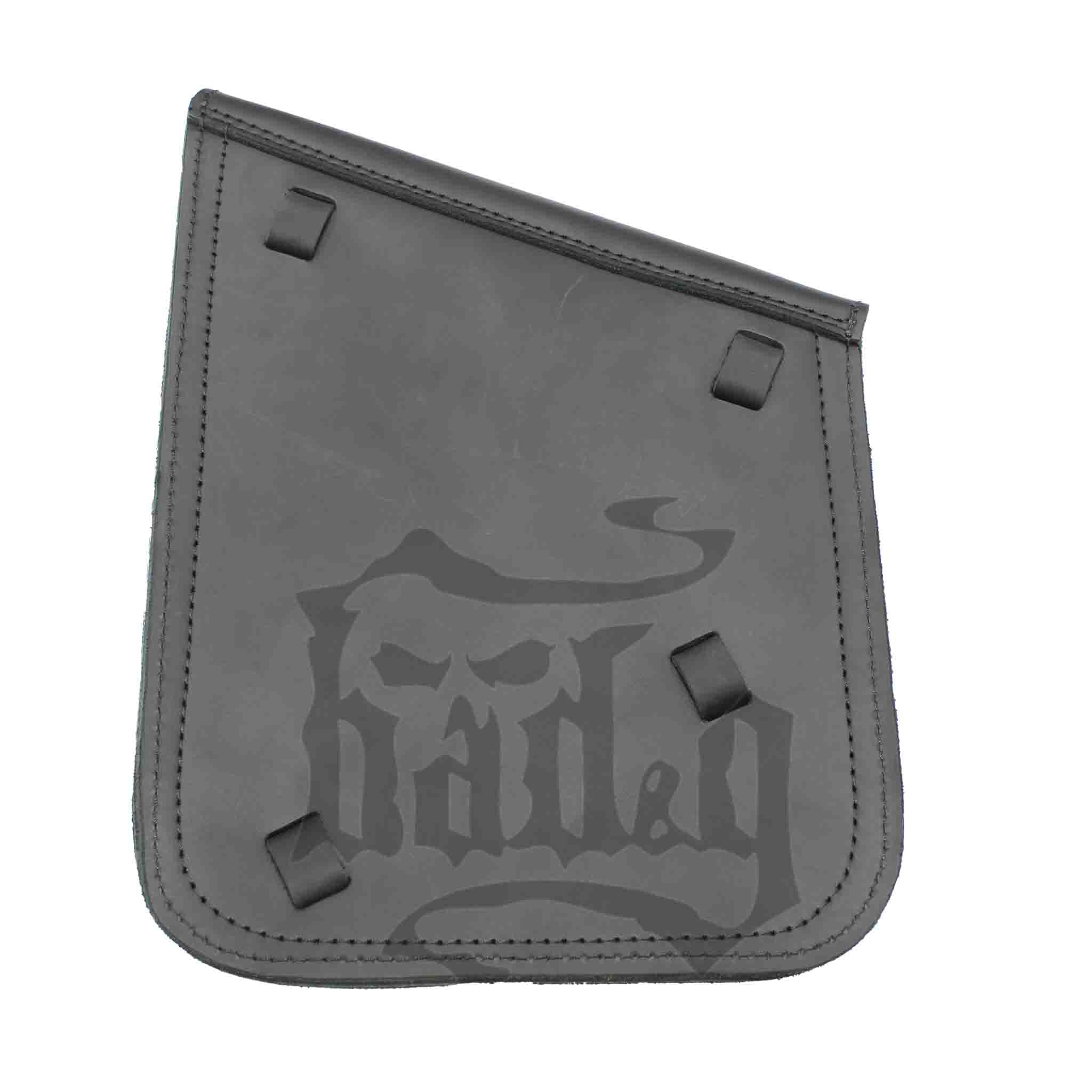 Upgrade your Harley-Davidson® Softail with the SHR02 Right Side Swingarm Solo Bag. Hand crafted in USA with premium leather and top quality hardware. Designed to fit all Pre-2017 Harley-Davidson® Softail models*. Durable and stylish, it features easy installation and it's the perfect fit for your motorcycle.